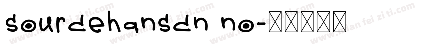 sourcehanscn no字体转换